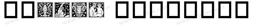 Zodiac 02字体转换